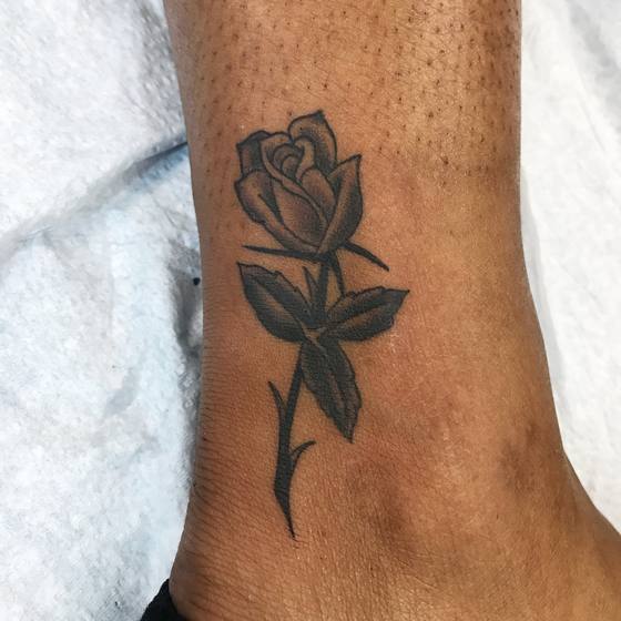 Black & Gray tattoo work by Chris Tate